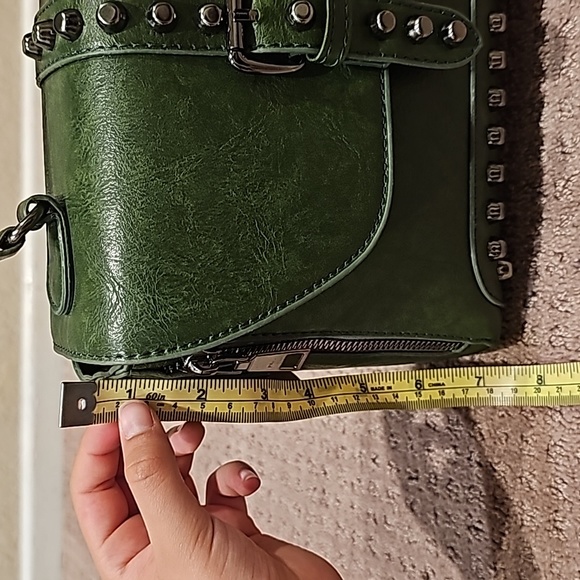 Olive green Handbag - Picture 16 of 17
